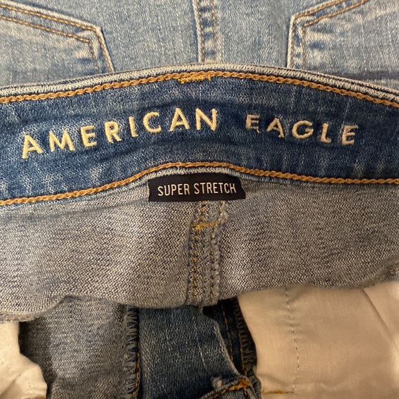 american eagle 00 super stretch jean skirt - Picture 9 of 10